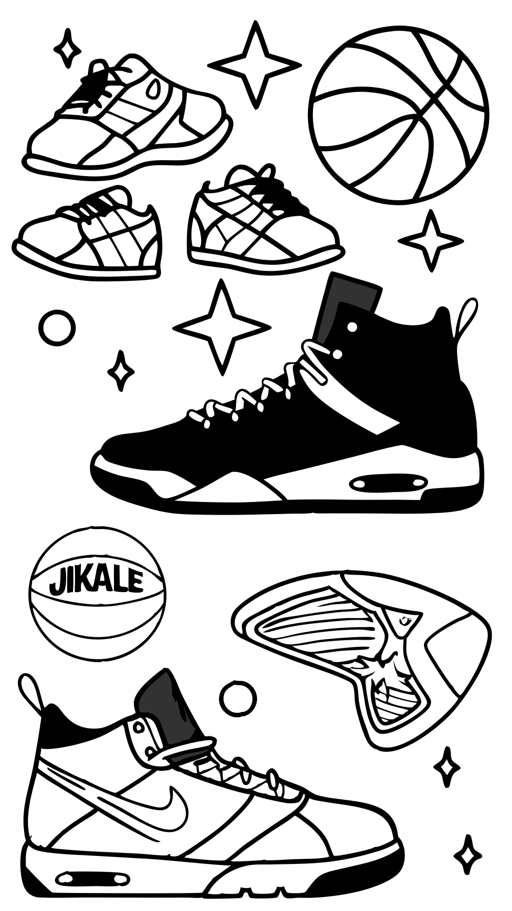 printable jordan coloring pages